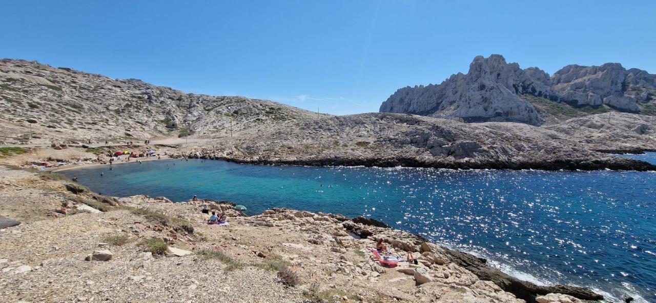 Pointe Rouge A 2Mn De La Plage - Avec Petite Vue Mer Marseille Bagian luar foto